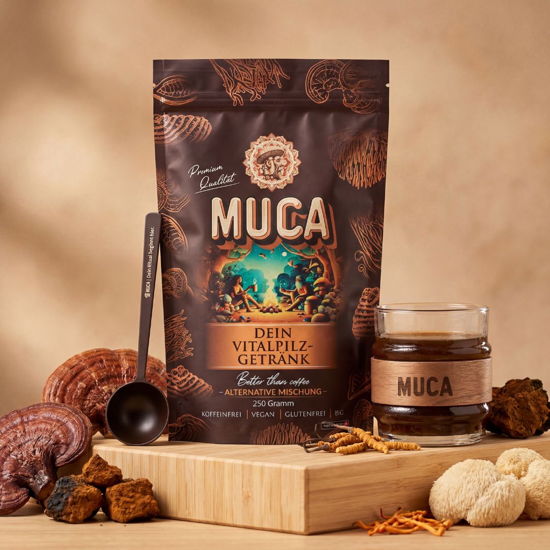 MUCA - Herb-vollmundiger Vitalpilz-Drink