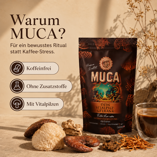 MUCA - Herb-vollmundiger Vitalpilz-Drink