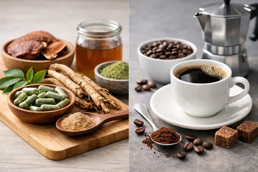 Adaptogene oder Koffein: Der Unterschied