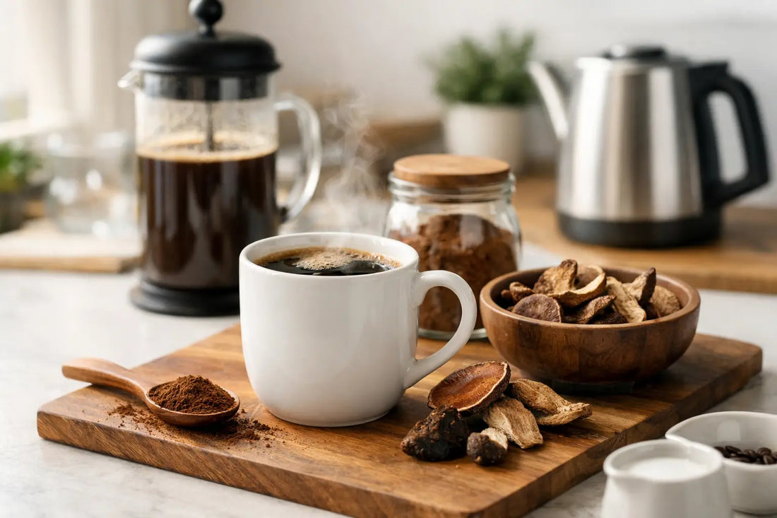 Pilzkaffee morgens selber zubereiten leicht gemacht