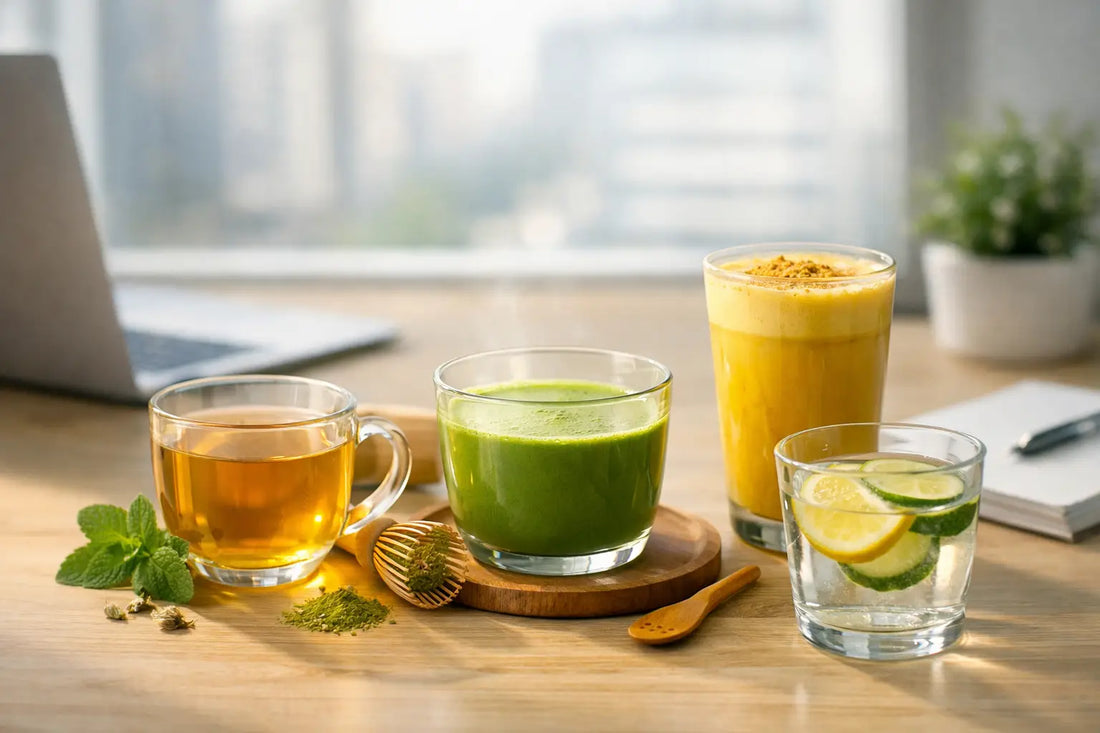 Top-Morgengetränke ohne Koffein für klaren Fokus