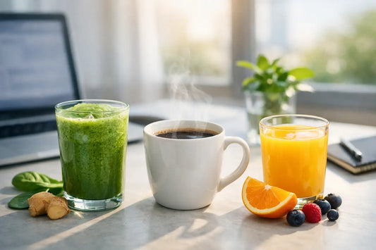 Morgengetränk für stabile Energie finden