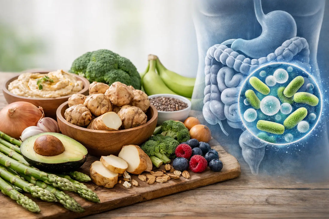 Präbiotische Pflanzenstoffe für Darmgesundheit