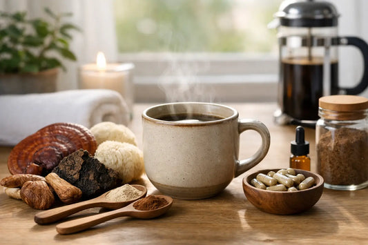 Morgenroutine mit Vitalpilzen aufbauen für klare Energie