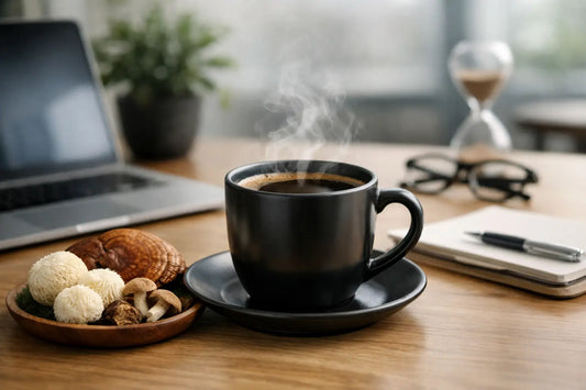 Pilzkaffee Wirkung: Klarer Fokus ohne Crash