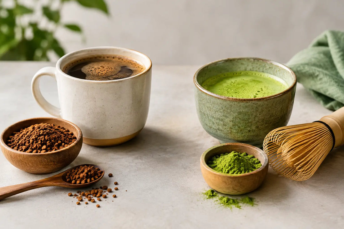 Kaffeeersatz oder Matcha - was bringt dich weiter?