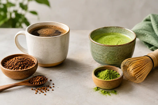Kaffeeersatz oder Matcha - was bringt dich weiter?