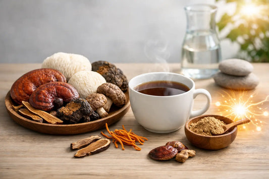 Vitalpilze Energie ohne Koffein-Crash