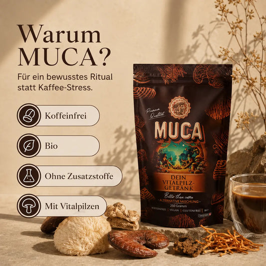 MUCA - Herb-vollmundiger Vitalpilz-Drink