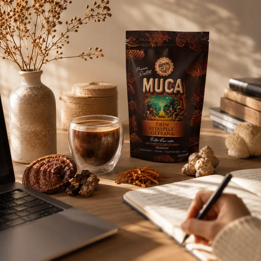 MUCA - Herb-vollmundiger Vitalpilz-Drink
