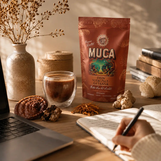 MUCA – Schokoladig-herber Vitalpilz-Drink